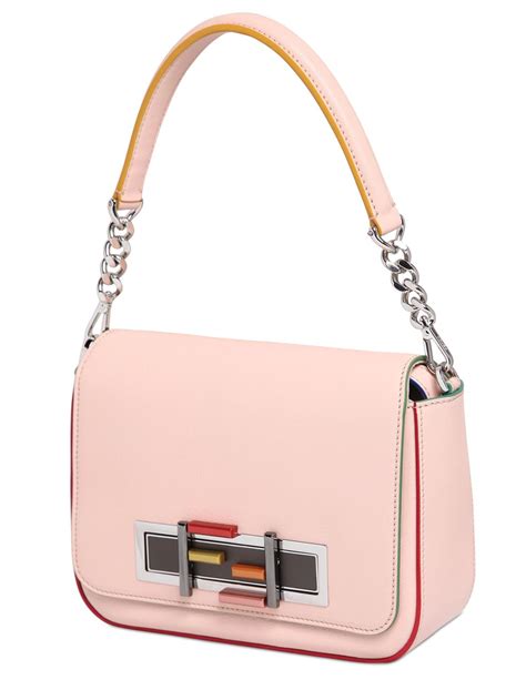 fendi bag with fluoro pink trim|Baguette .